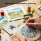12 PCS Embroidery Fabric for Needlework Garment Craft, Pre-Cut Beige Embroidery Cloth, Natural Cotton Embroidery Cloth Fabric Squares (9.8 × 9.8 Inch)